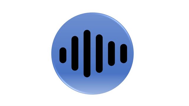 icon sign simbol sound wave music equalize