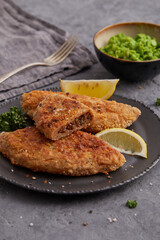 Potato cutlet filled with Lentils