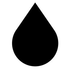 Water Droplet, Raindrop, Liquid Drop, and Teardrop Icon Vector