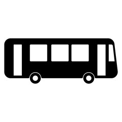 Bus Vector Illustration | Public Transport Icon | Travel Vehicle Symbol