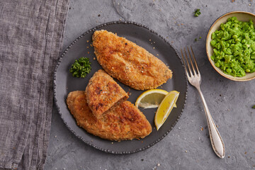 Potato cutlet filled with Lentils