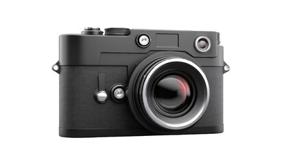 Black camera, retro design