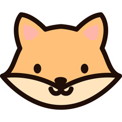 Cute Animal Vector Icon Set | Flat Pastel Cartoon Animals for Kids, Cat, Dog, Rabbit, Bear, Fox, Panda, Lion, Frog, Bird, Turtle, and More