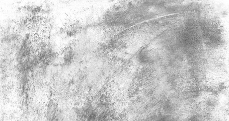 Scratch and dust particle grain on white background. Abstract grunge texture effect.