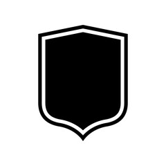 Shield icon vector. Defence illustration sign. Armor symbol. protection logo. security mark.