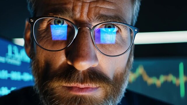 CEO's courage demonstrated by a bold decision shown on a real-time risk dashboard, a scene of proactive governance.