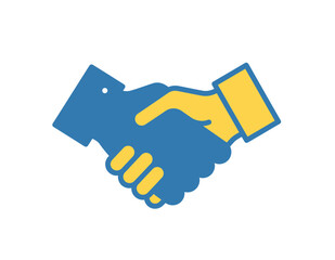 Handshake Icon Representing Partnership and Agreement