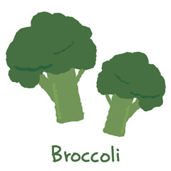 ブロッコリーのベクターイラスト。