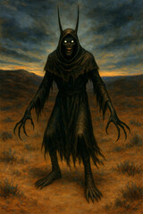 Fototapeta premium the alien monster