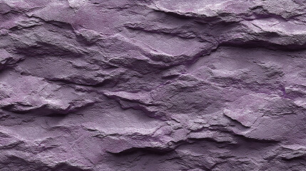 Naklejka premium Lavender purple rock texture with rugged stone layers and natural cracks for abstract background and copy space