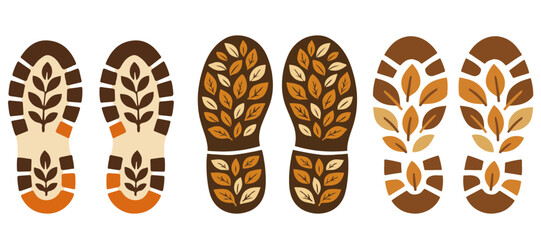 Shoe prints 