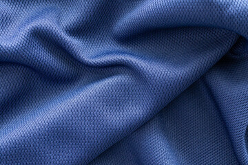 Blue sports clothing fabric football shirt jersey texture