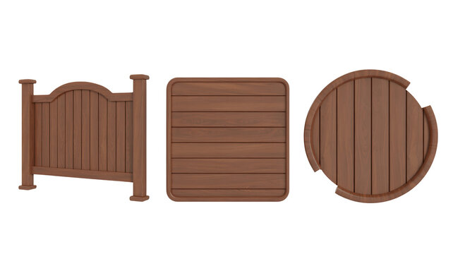 Rustic wooden sign boards perfect for restaurants or brewery designs