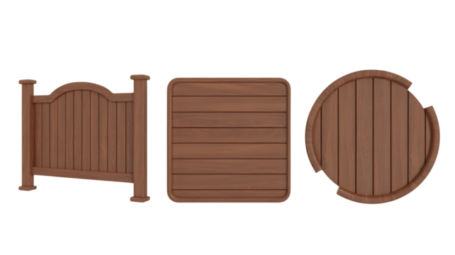 Rustic wooden sign boards perfect for restaurants or brewery designs