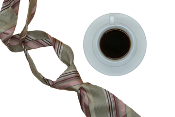necktie, coffee cuple,  businessman's set, business picture, background, business style