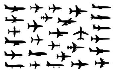 Abstract digital art geometric patterns and textures with subtle gradients isolated on transparent background