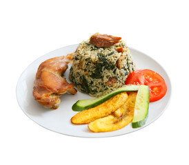grilled chicken breast with vegetables