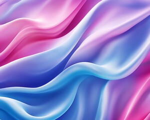 Obraz premium Abstract wavy pattern with a vibrant color gradient from yellow to orange, transitioning through brown and ending in a deep teal