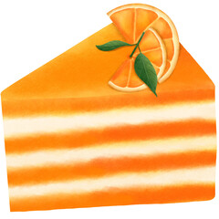 Cake orange 