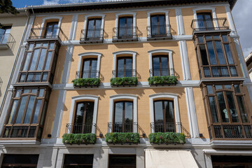 Obraz premium Typical architecture of Granada, Spain