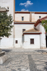 View of the Church of San Nicol&aacute;s in Granada, Spain