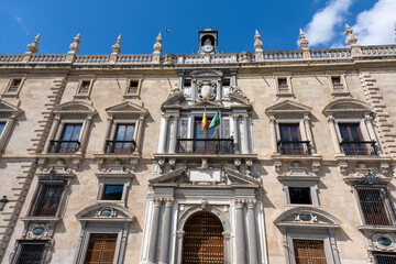 Courthouse of Granada, historic architecture in Andalusia
