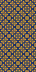 030.eSeamless Blue and Yellow Geometric Diamond Pattern – Modern Abstract Checkered Grid Design with Intersecting Lines and Symmetrical Shapes for Textile, Wallpaper, and Digital Background Applicatps