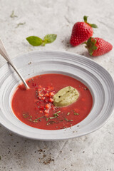Strawberry Soup