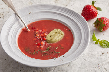 Strawberry Soup