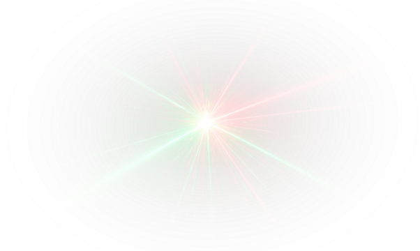 Sunburst and Light Leaks PNG
