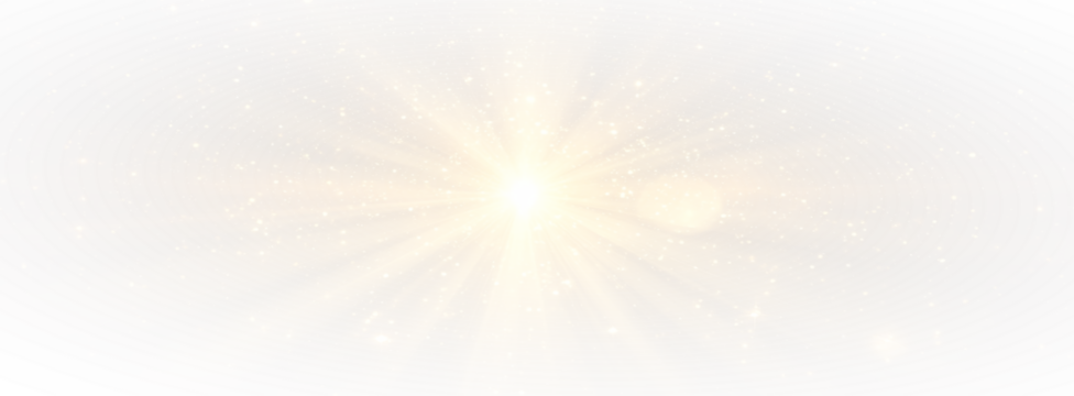 Sunburst and Light Leaks PNG
