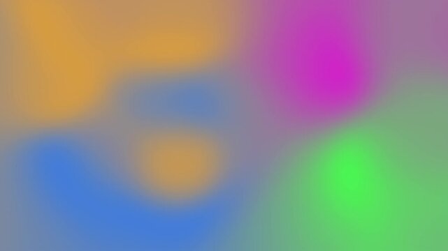 Abstract cool neon Gradient Animation &ndash; cosmic shine tones