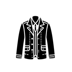 Modern Casual Zip Jacket Vector Illustration