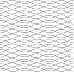 Fototapeta premium Seamless Abstract Repeating Wavy Line Pattern Geometric Interlaced Wave Texture Background Design