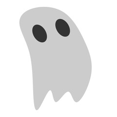Halloween Spooky Ghost Vector