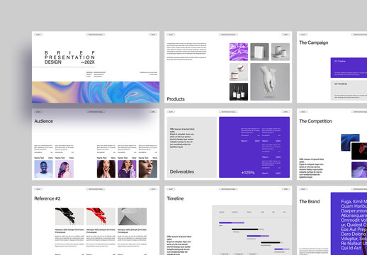 Brief Campaign Presentation Template