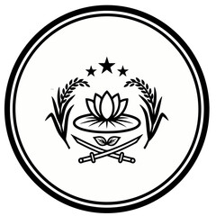 A dazzling stream of Gold Coins gracefully sweeps across a pristine white background.