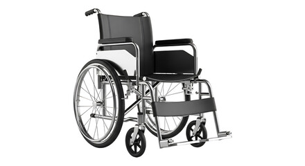 Fototapeta premium Wheelchair isolated on transparent background