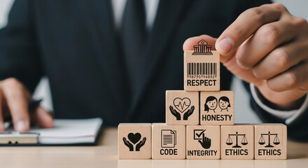 Building a strong foundation of trust and integrity with core values like respect, honesty, and ethical conduct in business