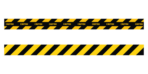  Modern simple caution banner sets on white page.  Set of  construction line icons on isolated page. Vector isolated caution banner icons set on white background. Caution vector icons on white page