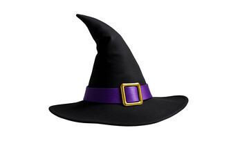 Witches Black Pointy Hat With