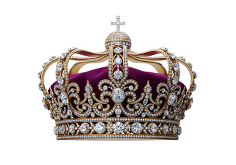 crown isolated on white background