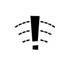 No internet connection icon vector illustration, no wi-fi icon