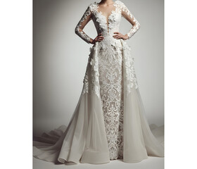 Fototapeta premium wedding dress