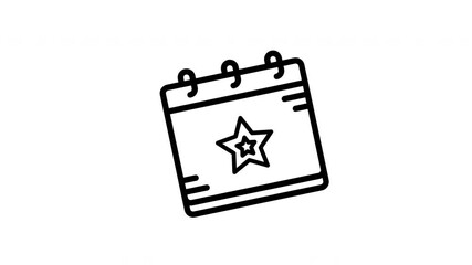 calendar animated icon