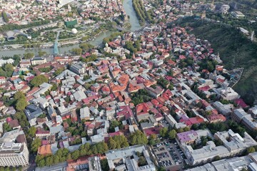 Aerial View of Tbilisi, Georgia