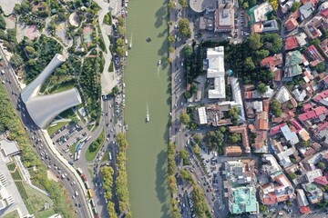 Tbilisi – City of Contrasts from the Air
