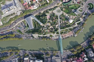 Tbilisi – City of Contrasts from the Air