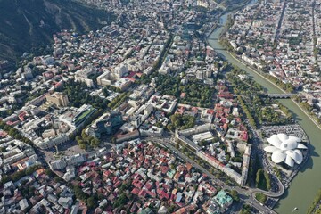 Tbilisi – City of Contrasts from the Air
