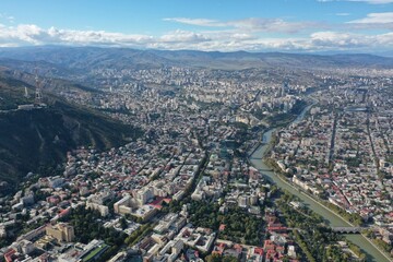 Tbilisi – City of Contrasts from the Air
